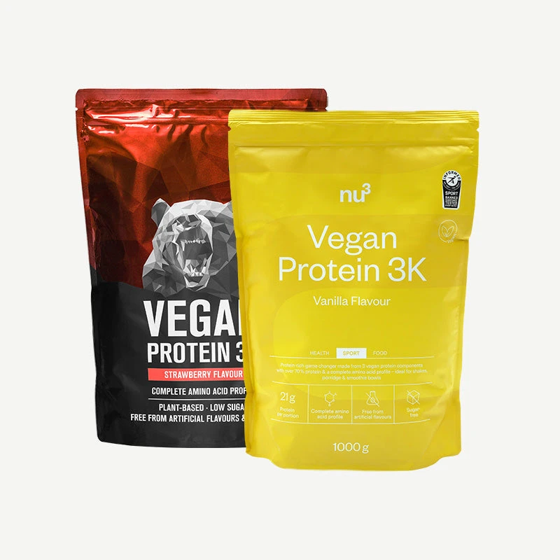 Nu3 Vegan Protein 3K, Pack Découverte 4 Nu3 Vegan Protein 3K, Pack Découverte – Image 4