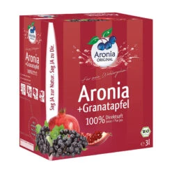 Aronia Original Jus D'aronia + Grenade Bio - Pack 1 Mois