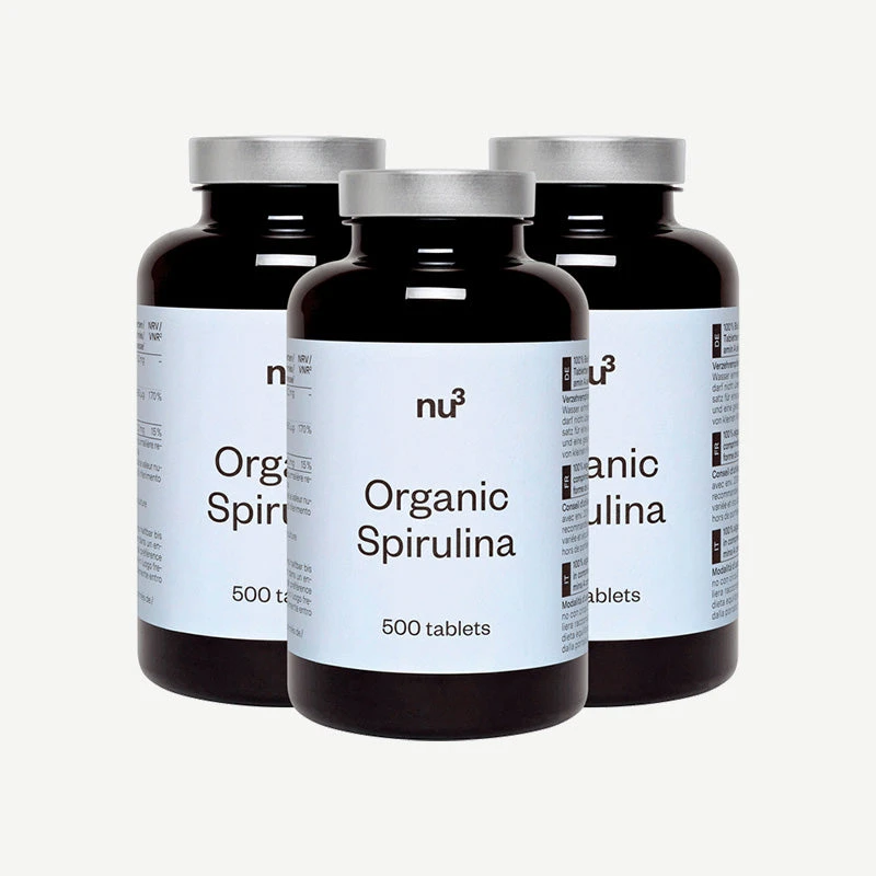 Nu3 Spiruline Bio En Comprimés 3 Nu3 Spiruline Bio En Comprimés – Image 3