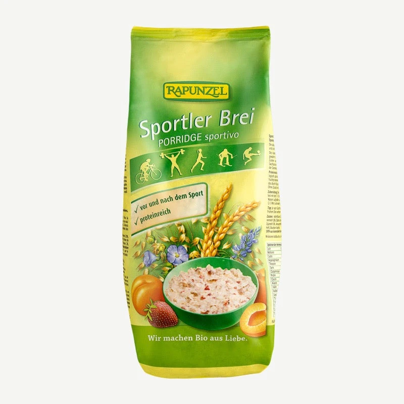 RAPUNZEL Porridge Bio Pour Sportifs 1 RAPUNZEL Porridge Bio Pour Sportifs