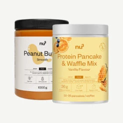 Nu3 Mix Pour Pancakes Protéinés + Beurre De Cacahuète