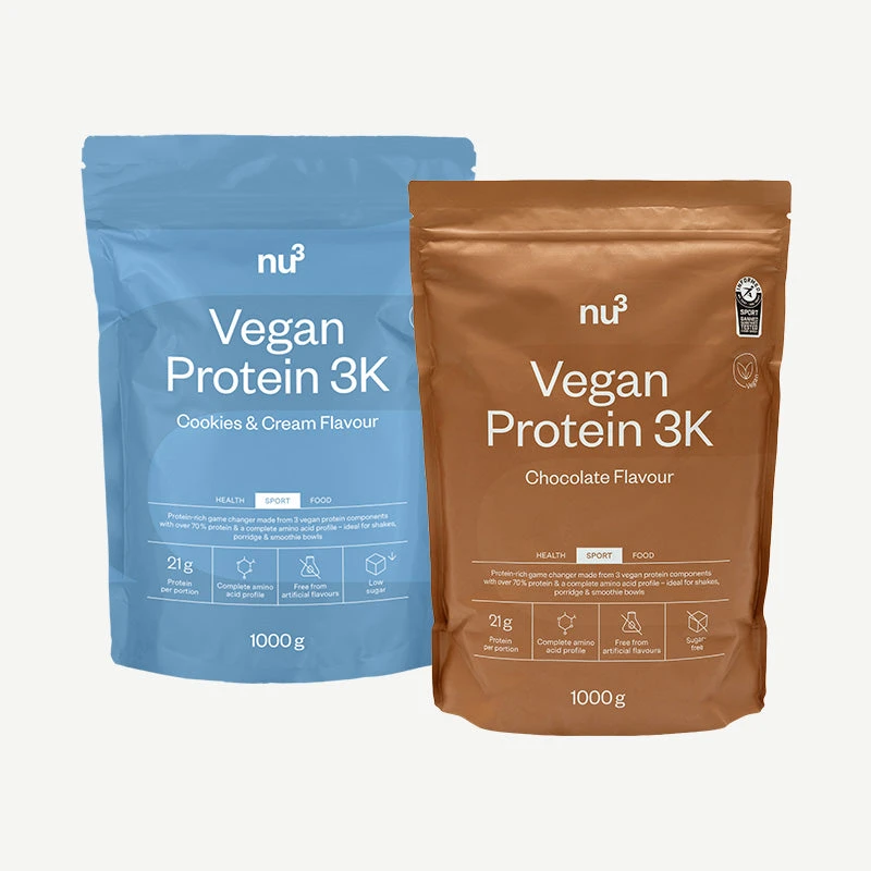 Nu3 Vegan Protein 3K, Pack Découverte 2 Nu3 Vegan Protein 3K, Pack Découverte – Image 2