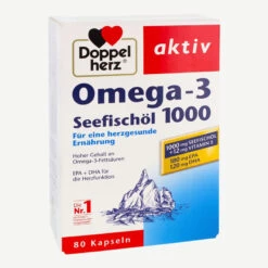 Doppelherz Oméga-3 Huile De Poisson De Mer 1000 Mg
