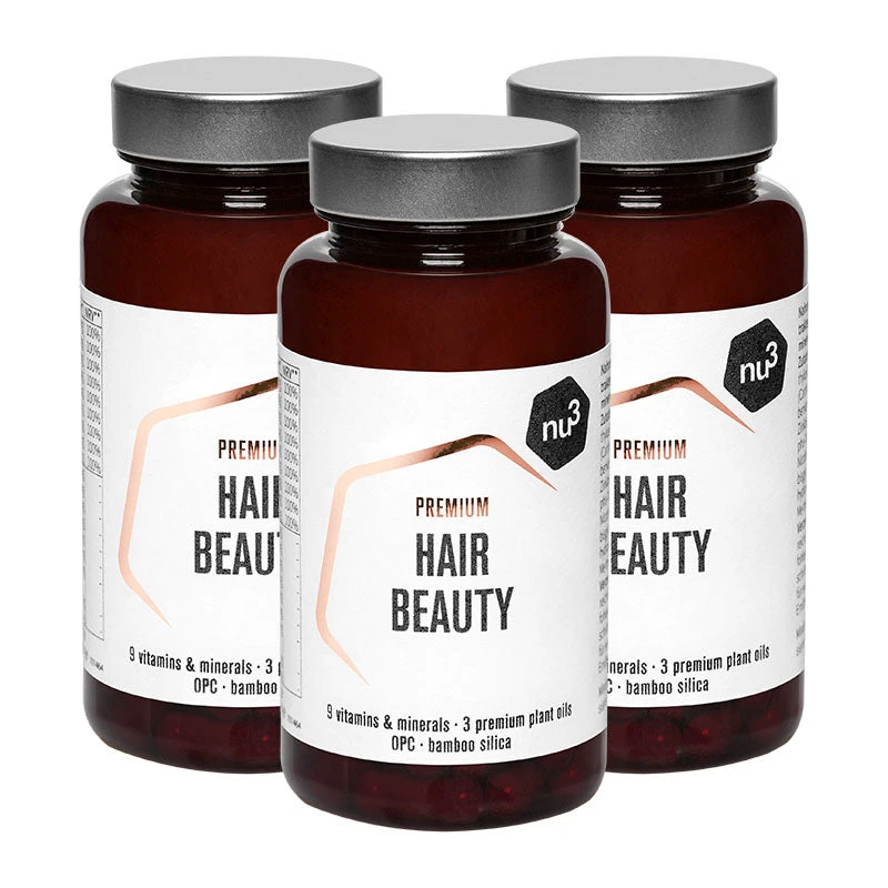 Nu3 Hair Beauty, Vitamines Pour Les Cheveux 2 Nu3 Hair Beauty, Vitamines Pour Les Cheveux – Image 2